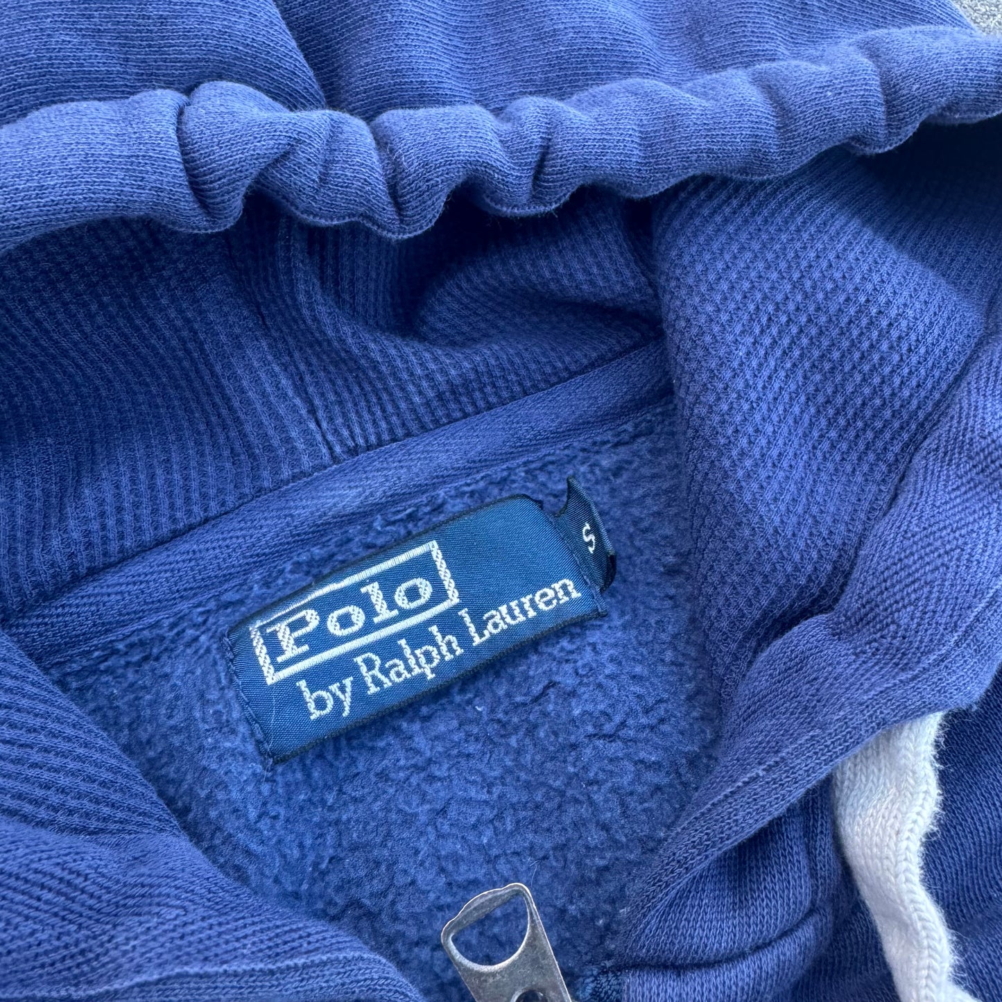 Polo Ralph Lauren blue zip-up hoodie