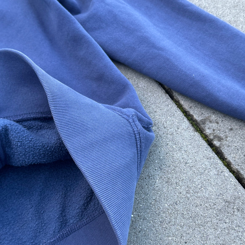 Detailansicht: Sourced limited accessories and clothes Polo Ralph Lauren blue zip-up hoodie – Logo, Nähte oder Material