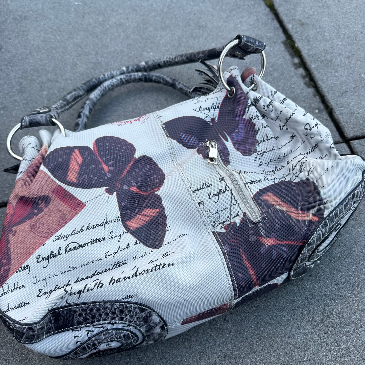 Vintage Butterfly womens handbag