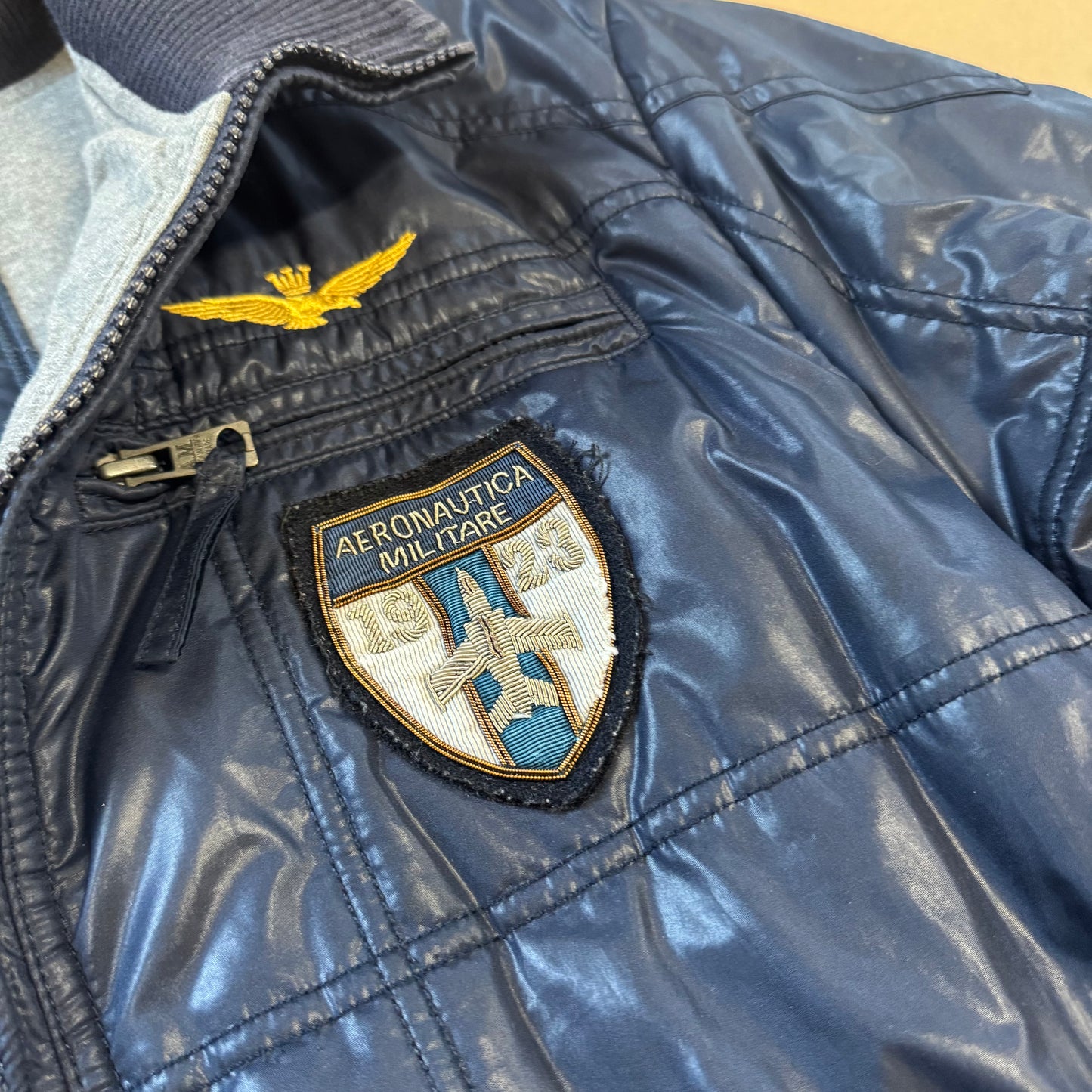 Aeronautica Militare vintage 90s Italian bomber jacket