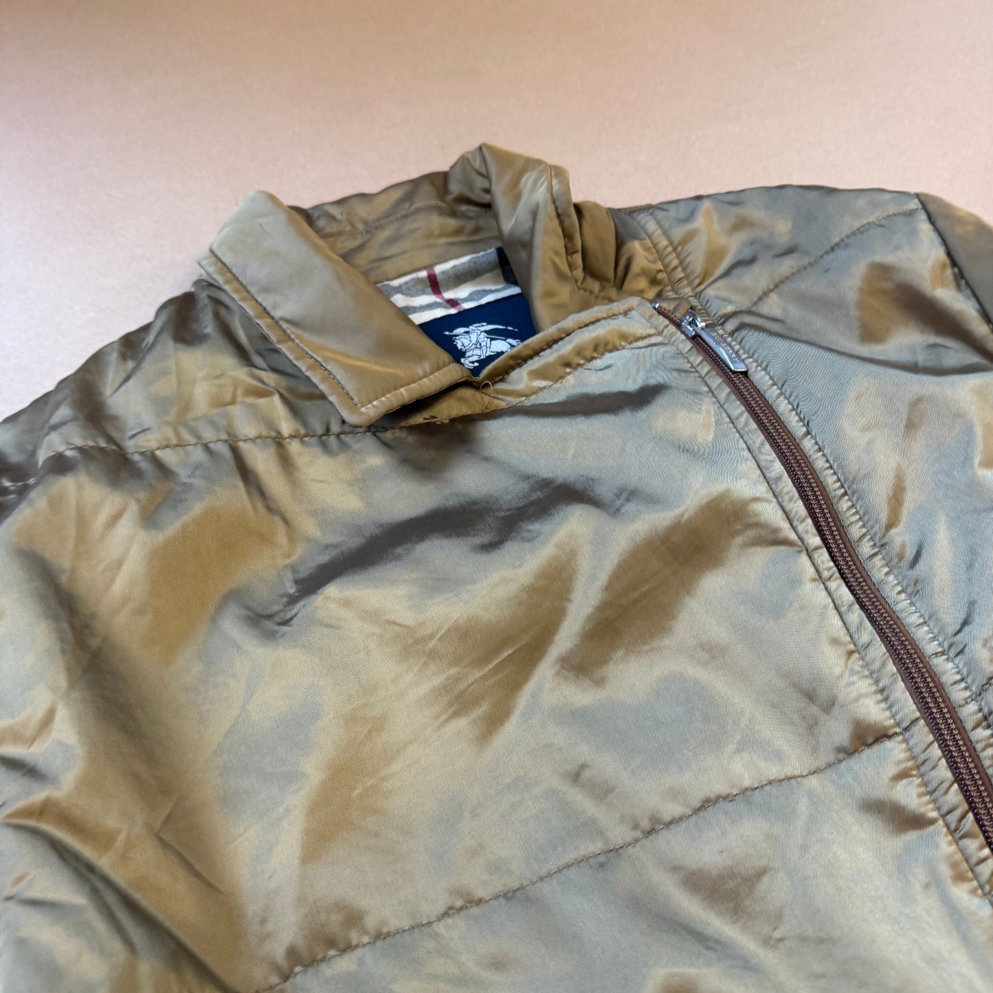 Burberry London vintage golden rain coat