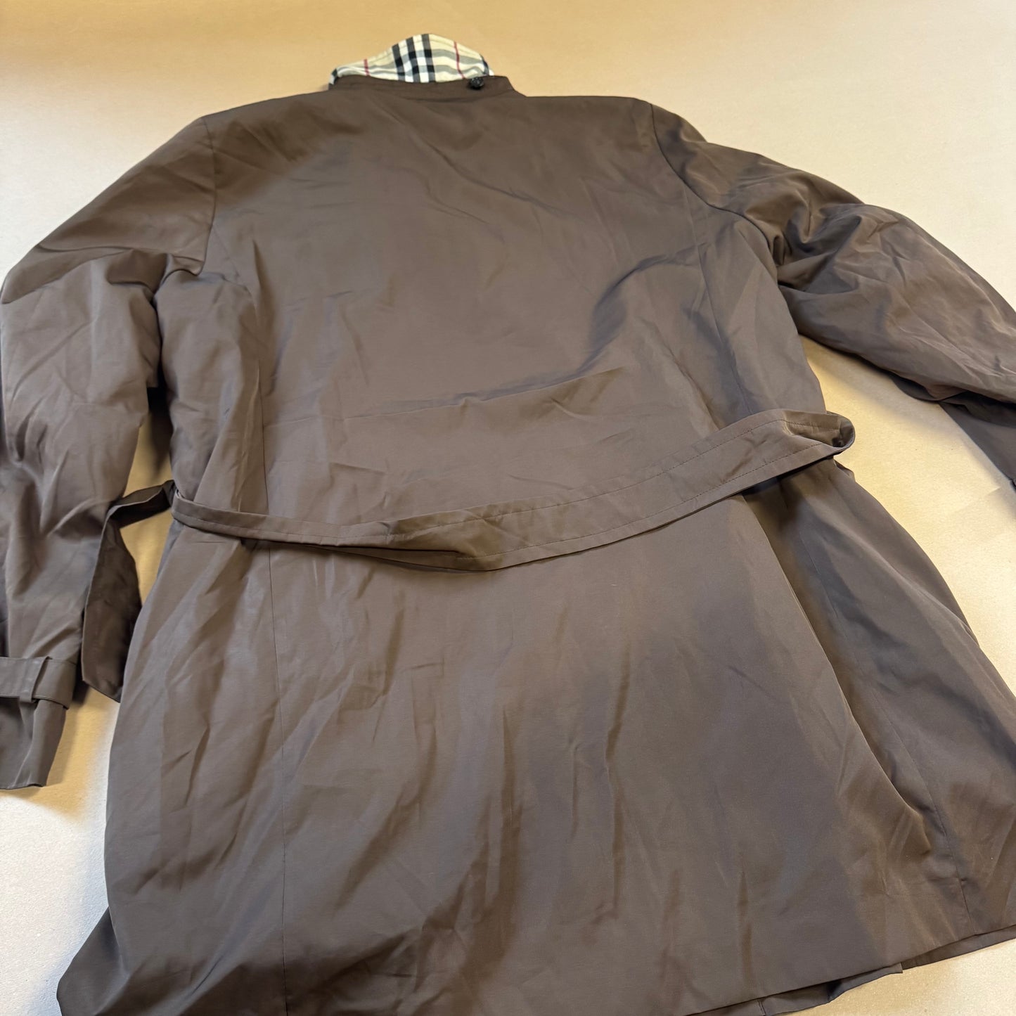 Burberry London vintage brown raincoat