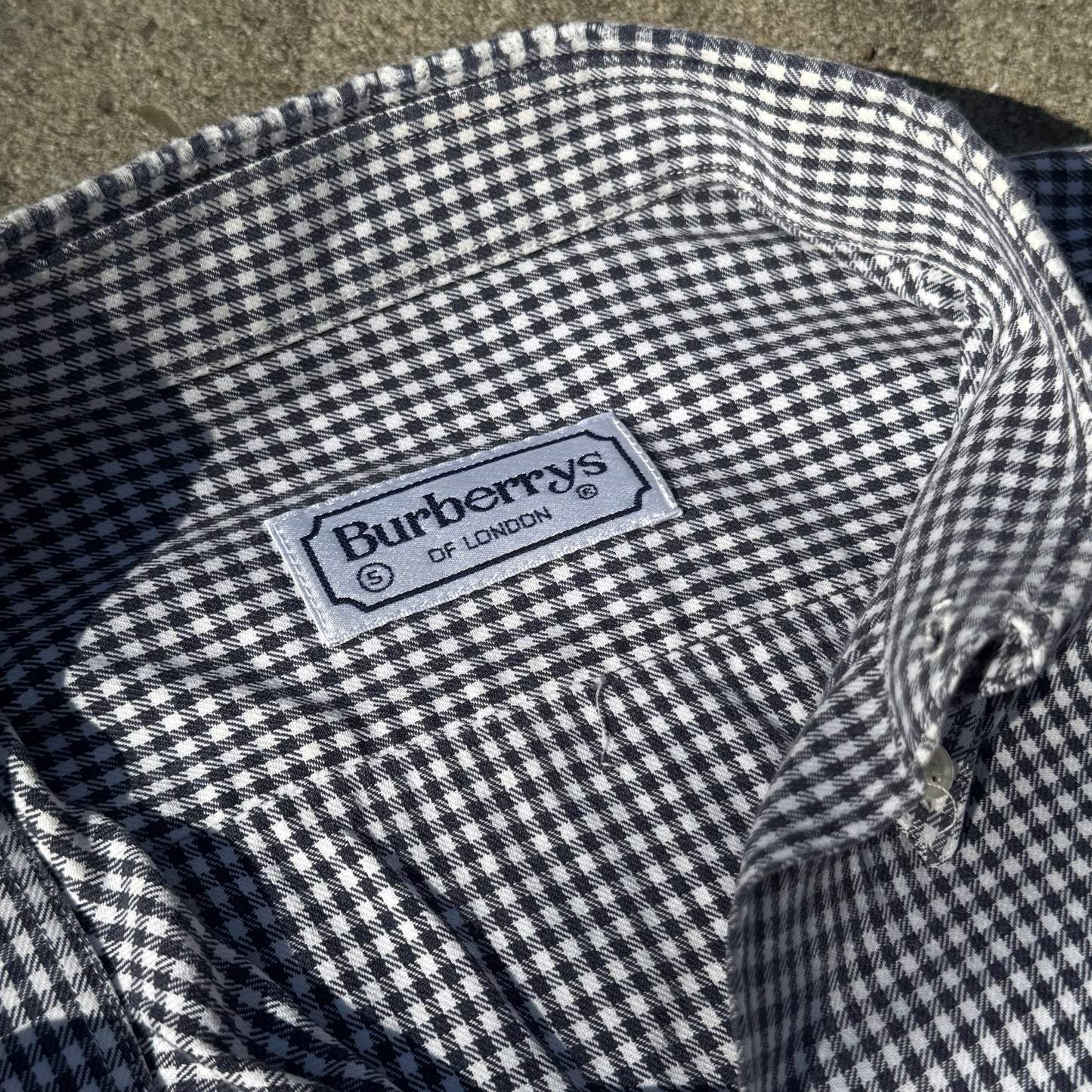 Burberry's of London vintage chemise shirt