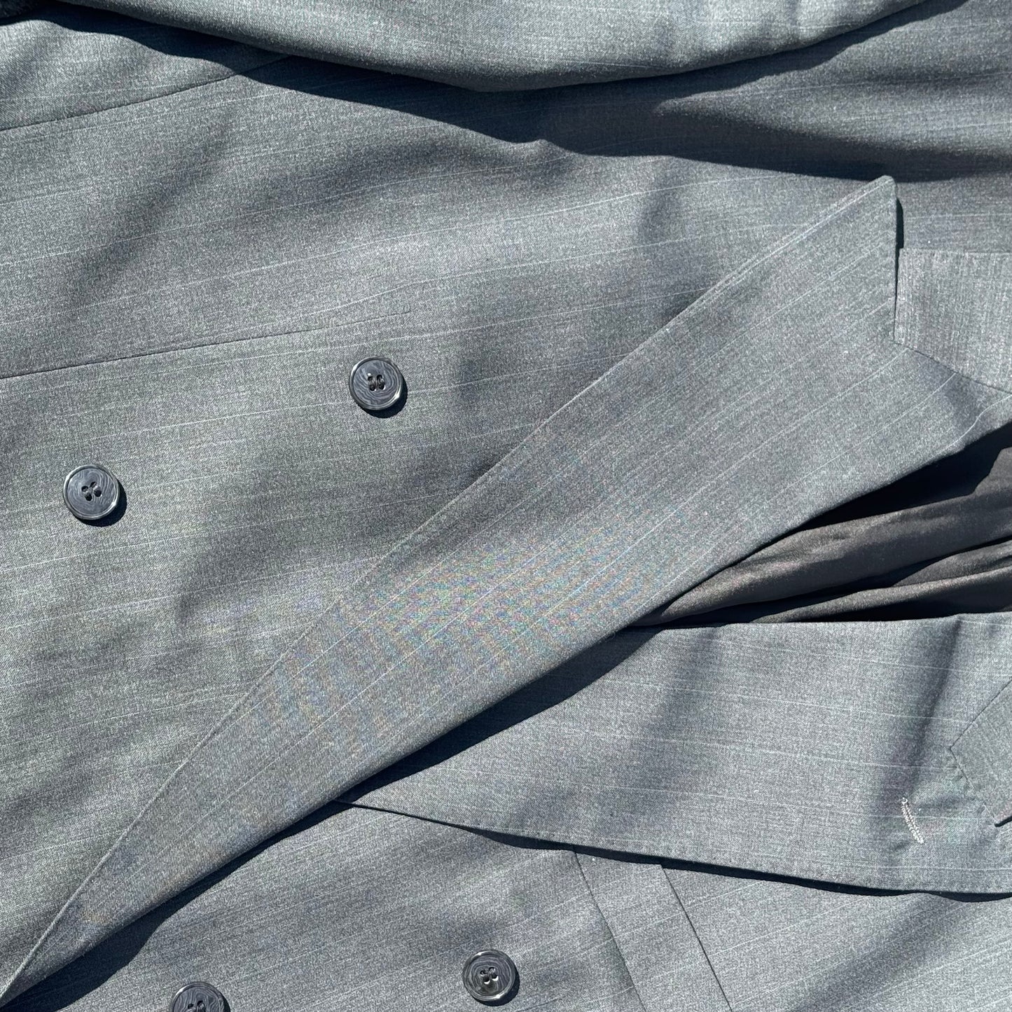 Yves Saint Laurent vintage grey blazer