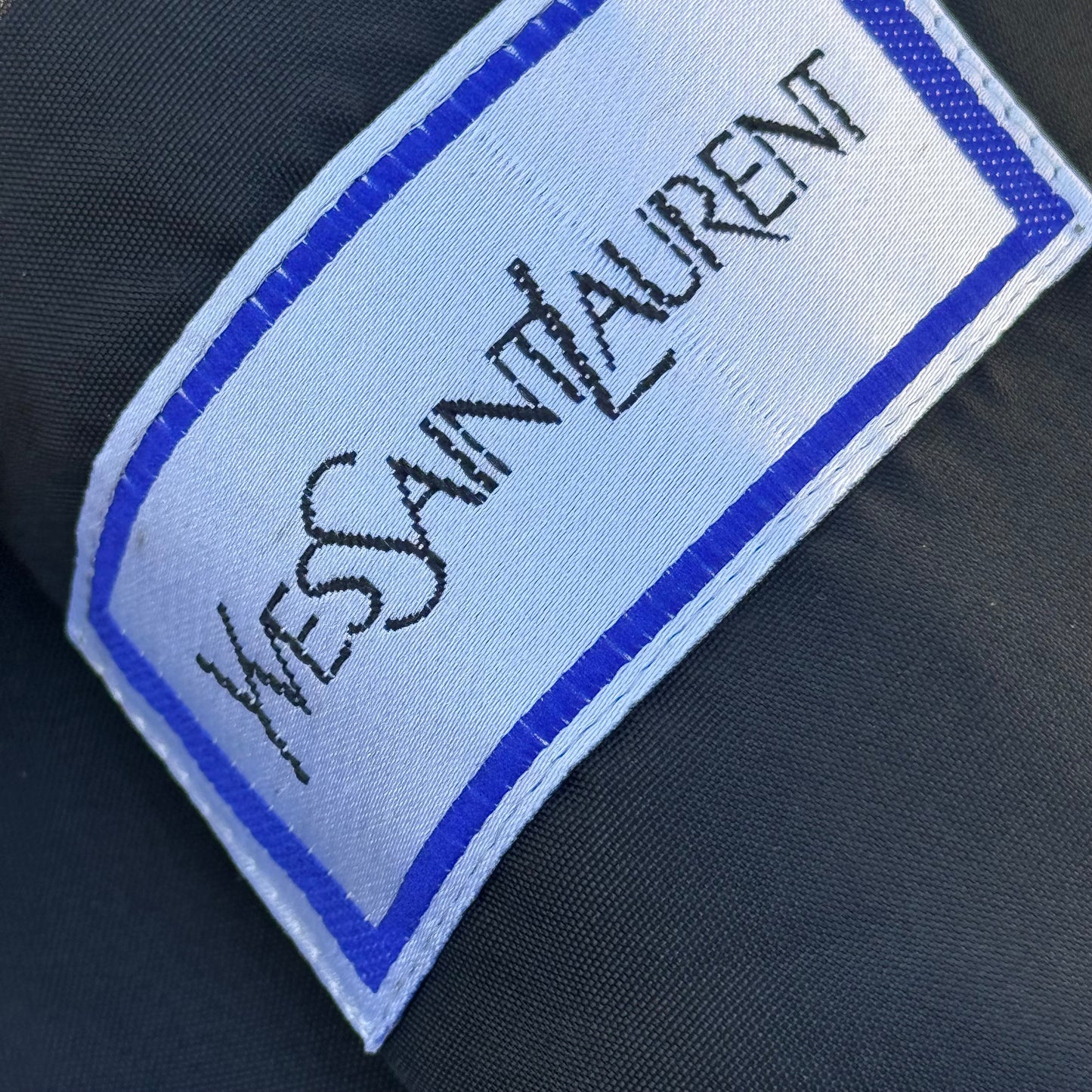 Yves Saint Laurent vintage grey blazer