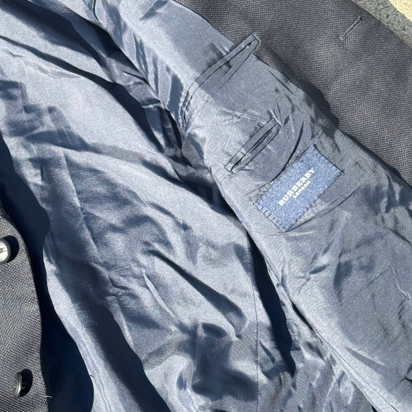 Burberry vintage men’s wool blazer