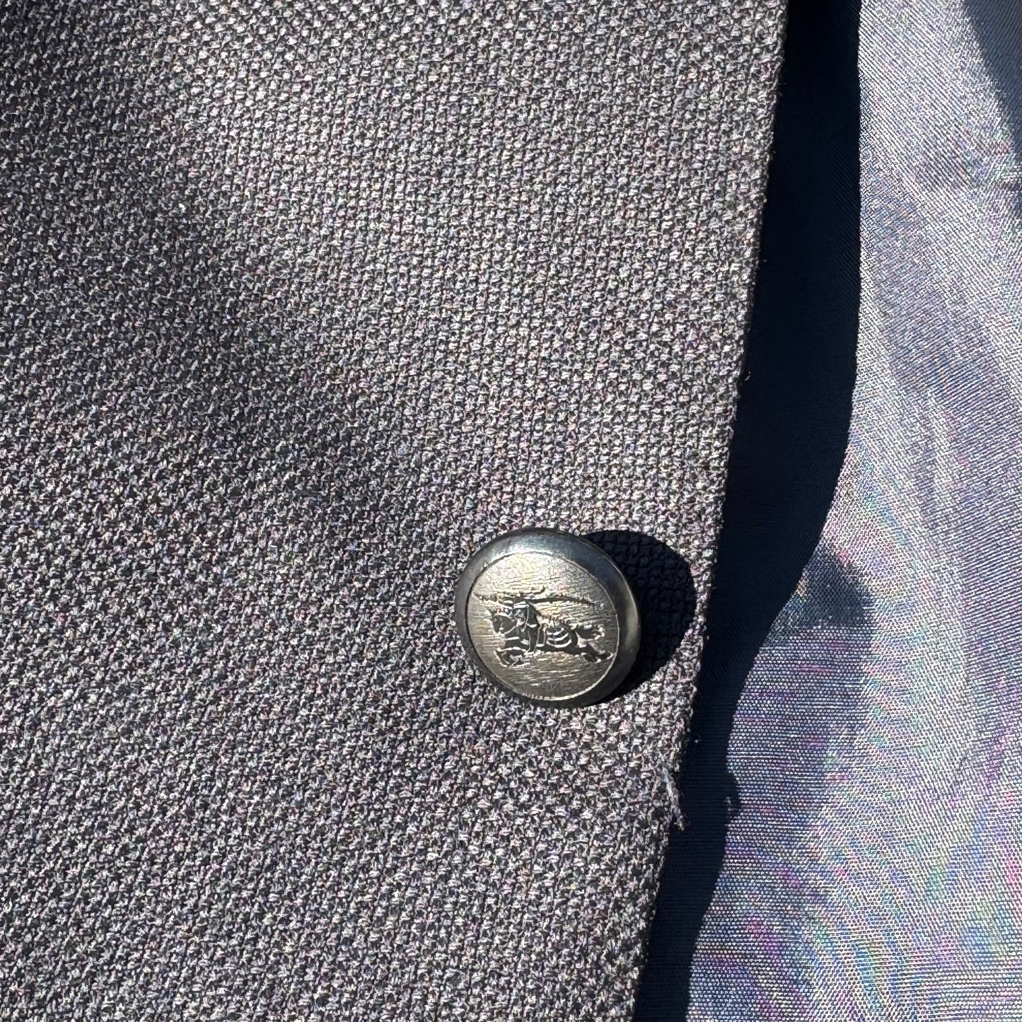 Burberry vintage men’s wool blazer