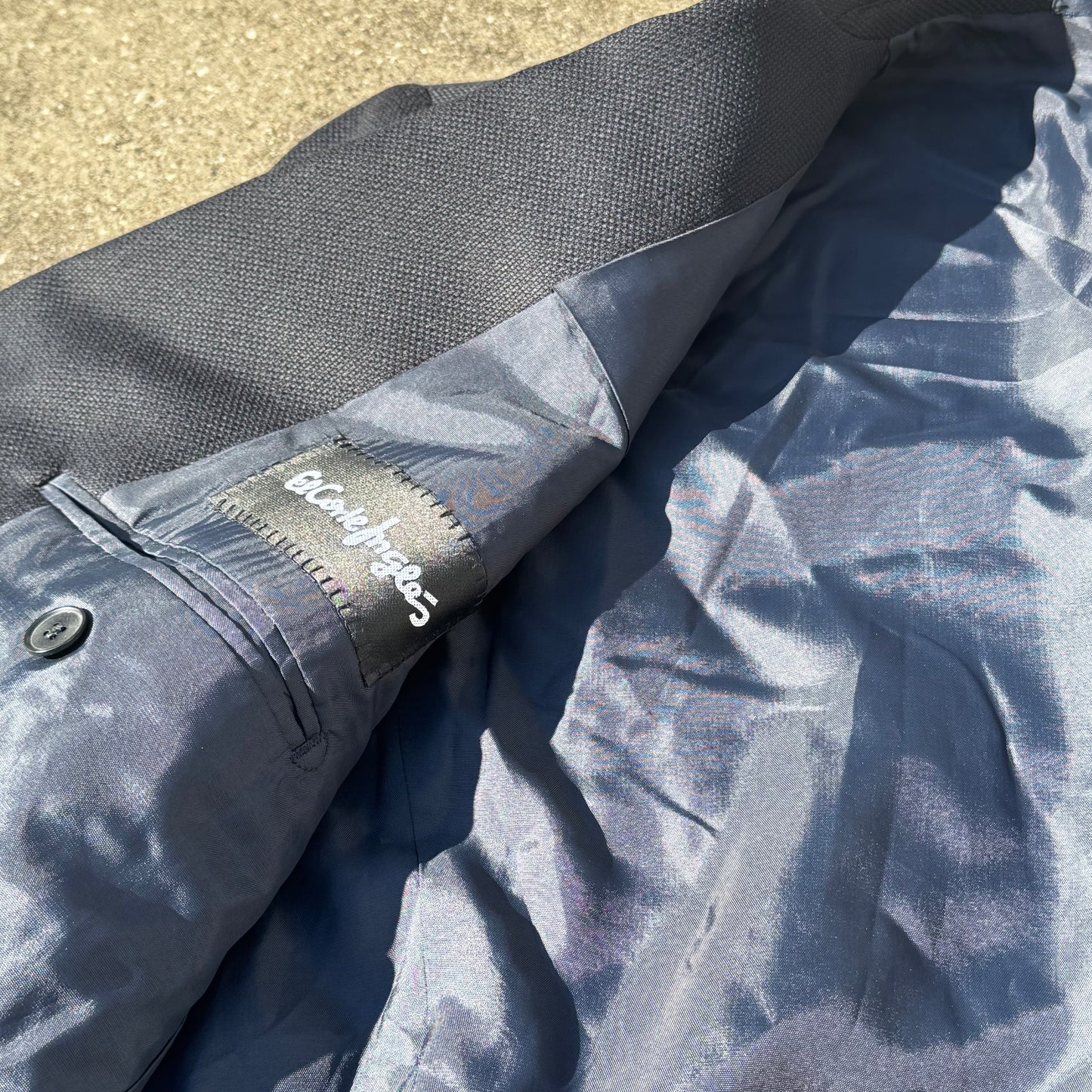 Burberry vintage men’s wool blazer
