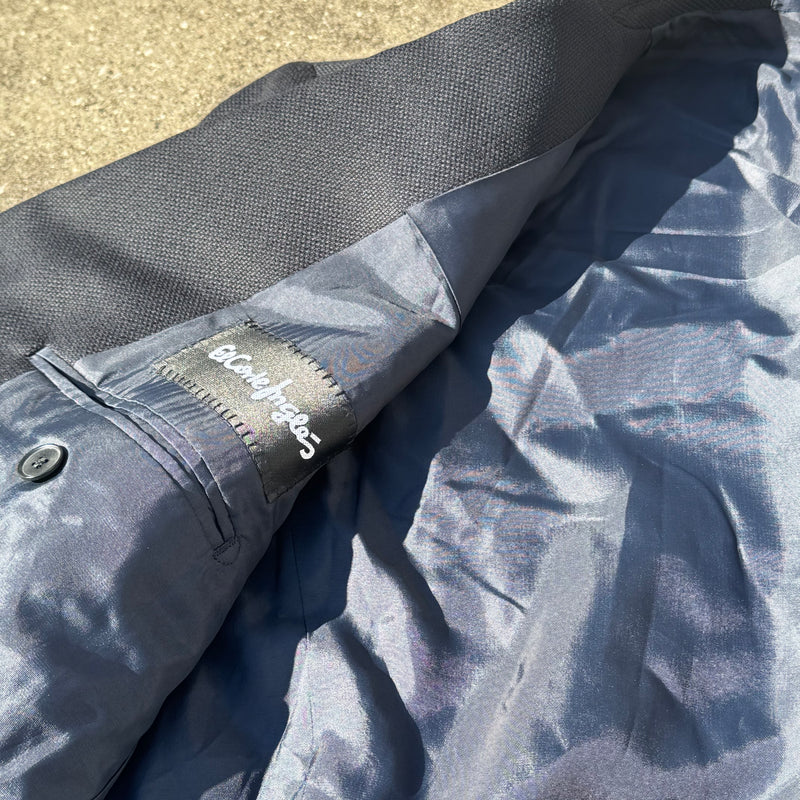 Detailansicht: Sourced limited accessories and clothes Burberry vintage men’s wool blazer – Logo, Nähte oder Material