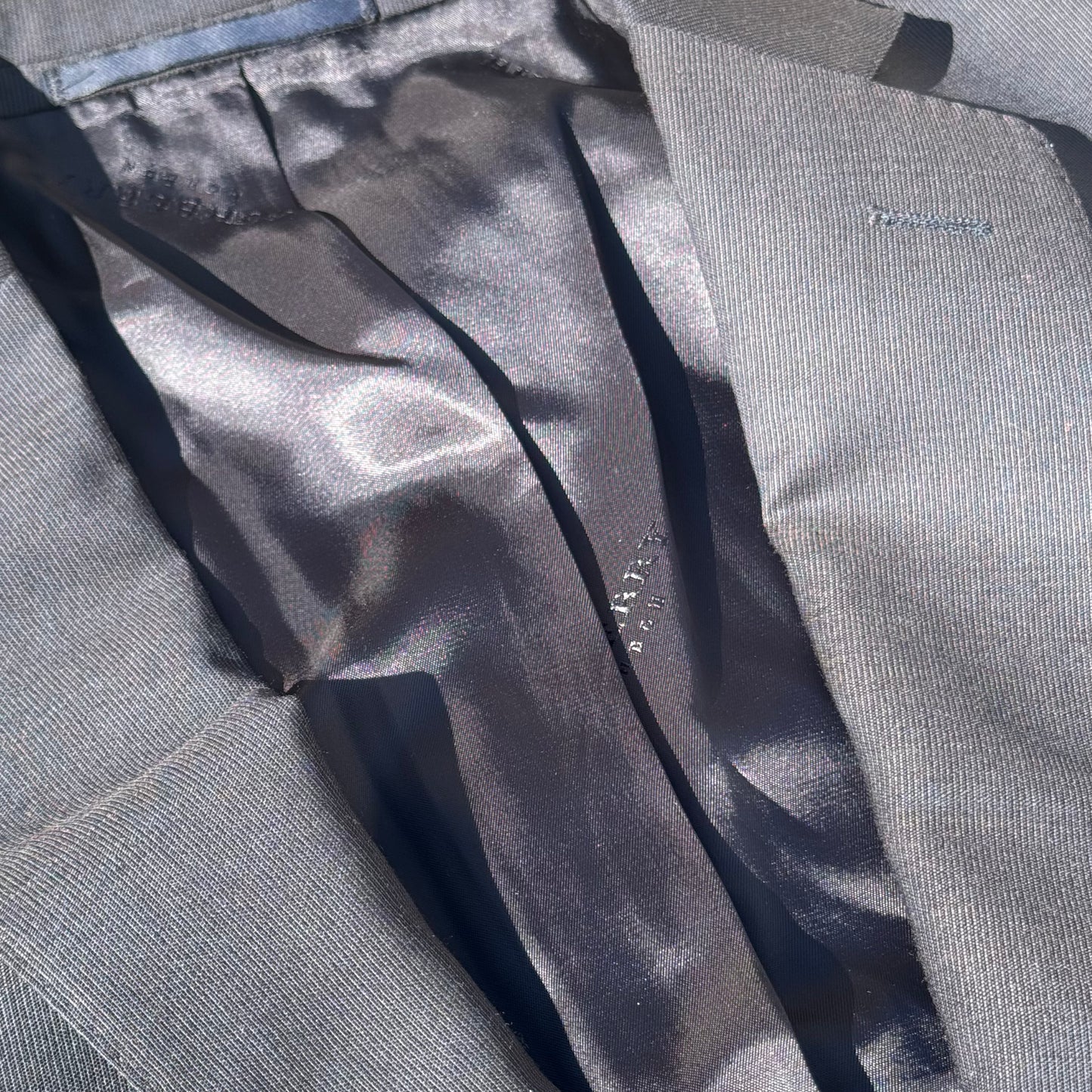 Burberry London grey vintage men’s blazer
