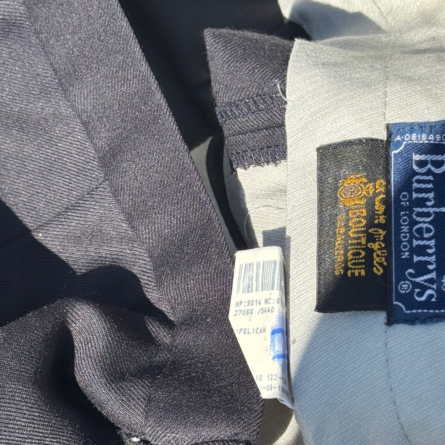 Burberry vintage wool dress pants