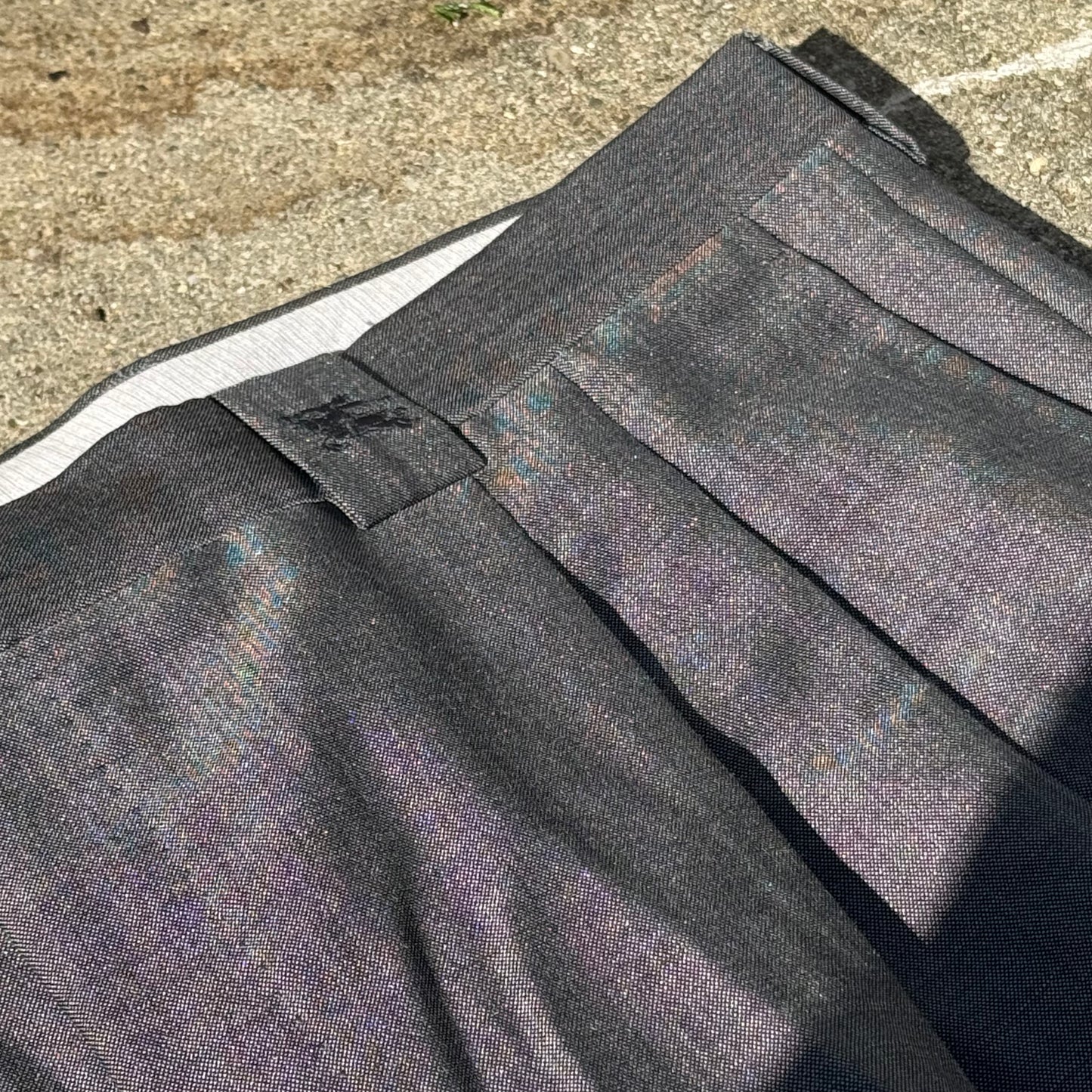 Burberry vintage wool dress pants