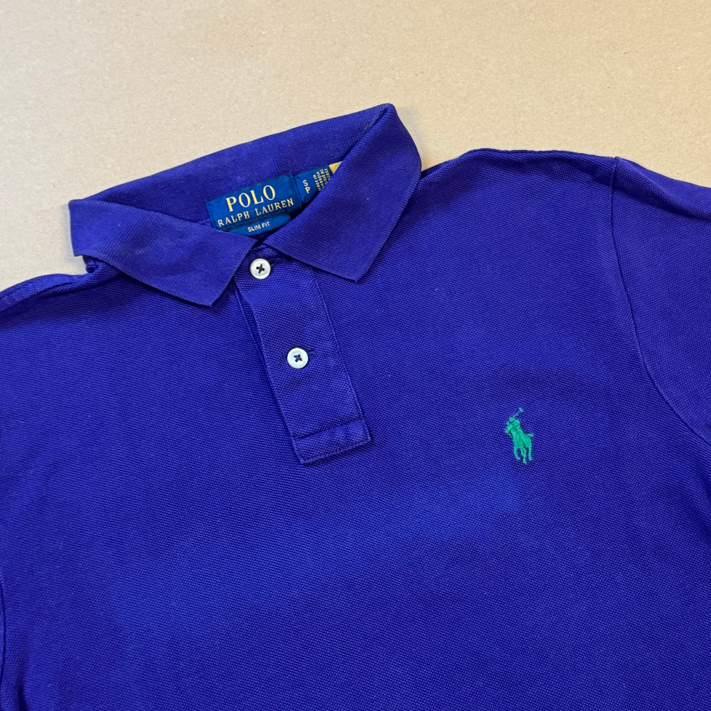 Polo Ralph Lauren purple poloshirt
