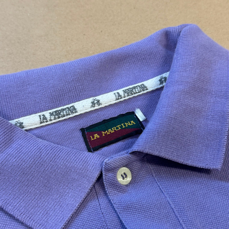 Detailansicht: Sourced limited accessories and clothes La Martina Porsche 2011 streetwear poloshirt – Logo, Nähte oder Material