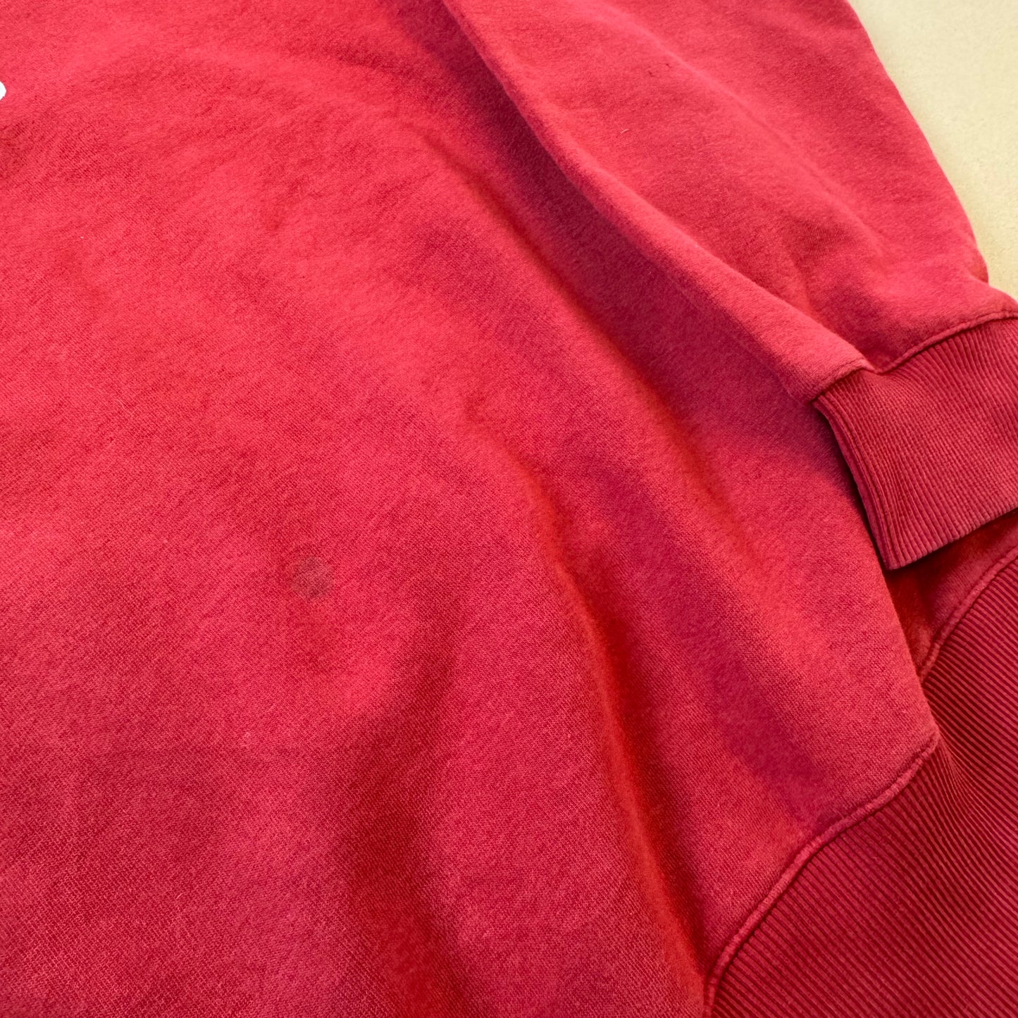 Adidas vintage 90s red sweatshirt