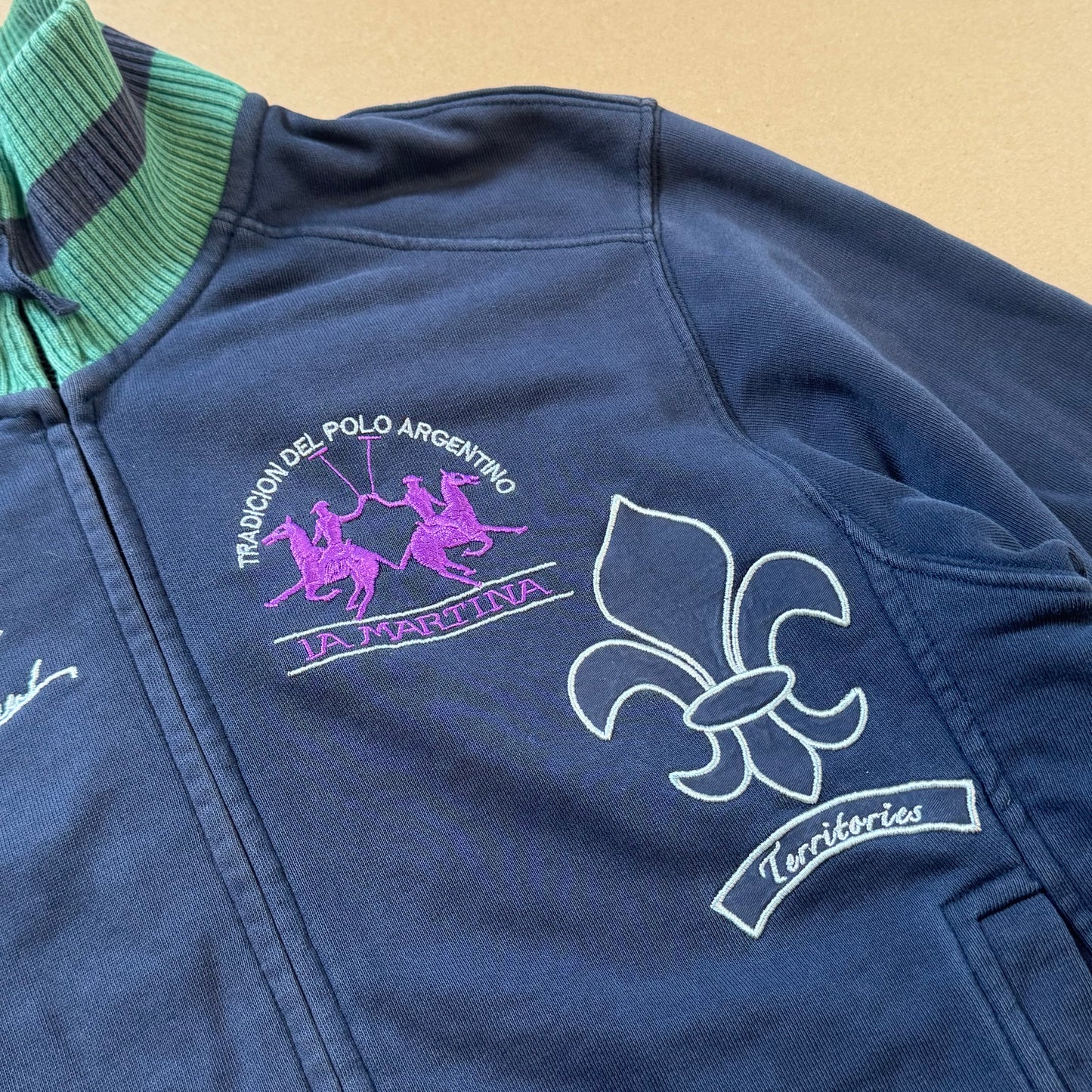 La Martina Heritage vintage zip-up jacket