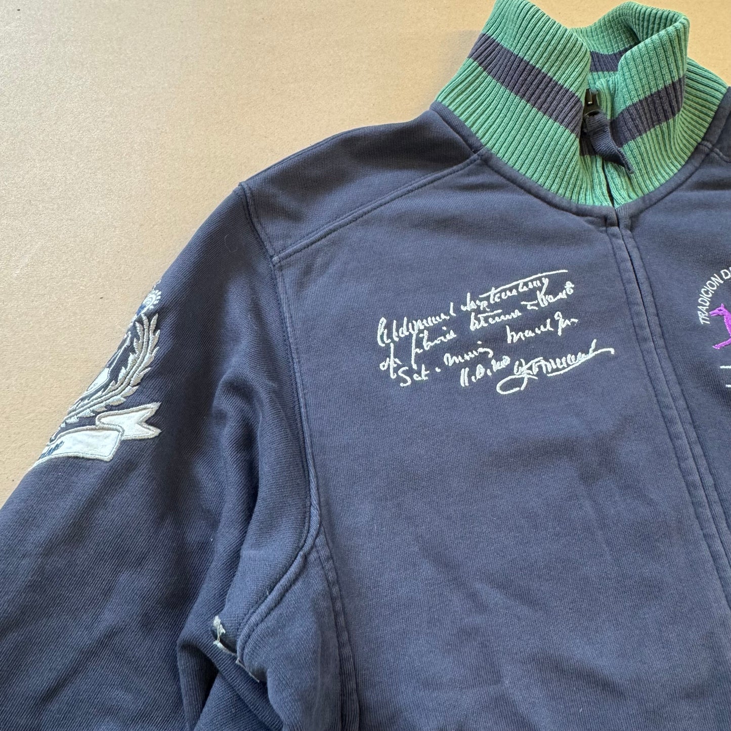 La Martina Heritage vintage zip-up jacket