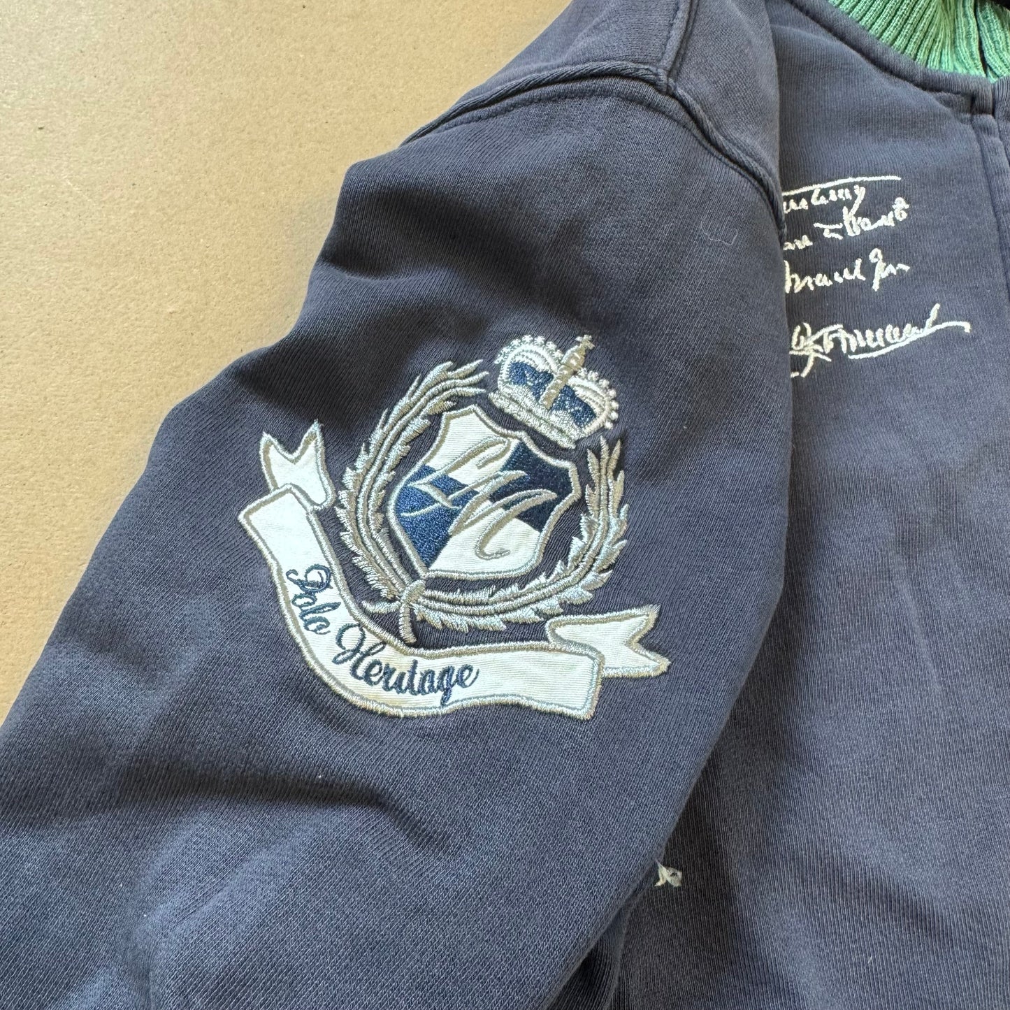 La Martina Heritage vintage zip-up jacket
