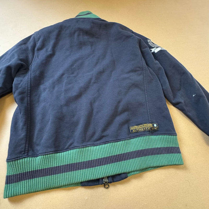 Detailansicht: Sourced limited accessories and clothes La Martina Heritage vintage zip-up jacket – Logo, Nähte oder Material
