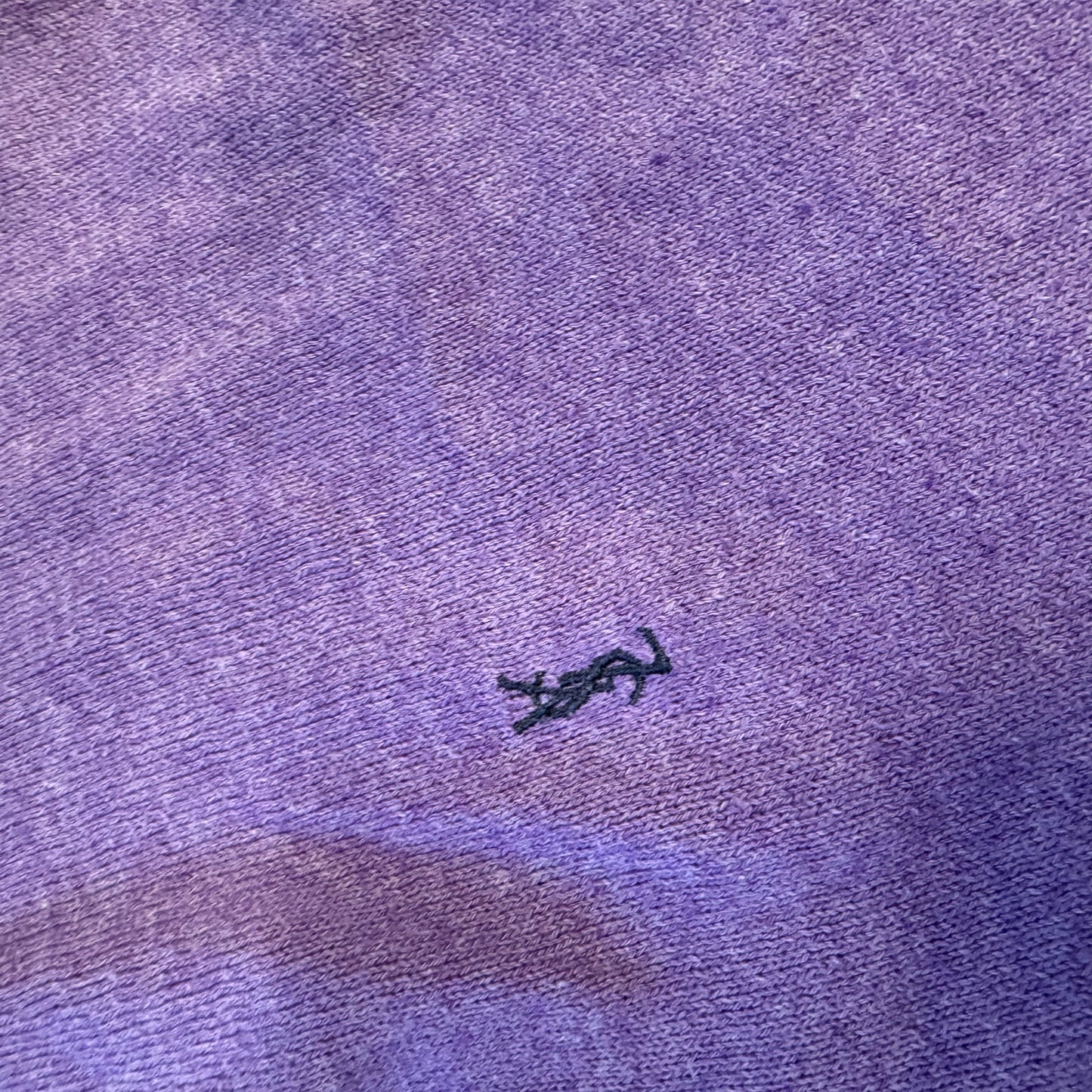 Yves Saint Laurent vintage purple sweater