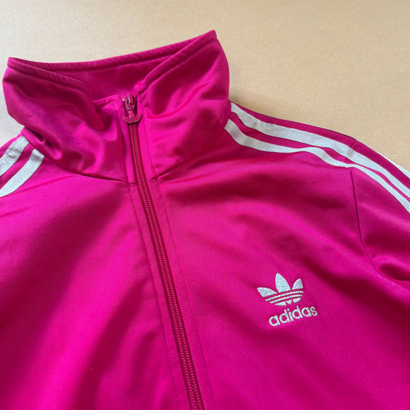 Detailansicht: Sourced limited accessories and clothes Adidas Y2K pink vintage track set (jacket and pants) – Logo, Nähte oder Material