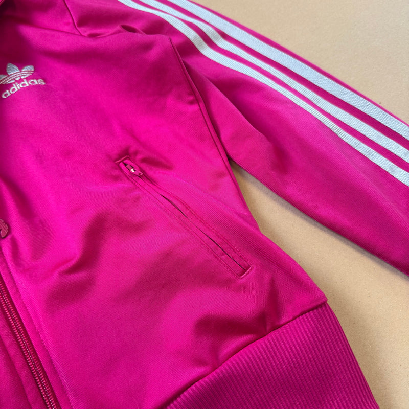 Detailansicht: Sourced limited accessories and clothes Adidas Y2K pink vintage track set (jacket and pants) – Logo, Nähte oder Material