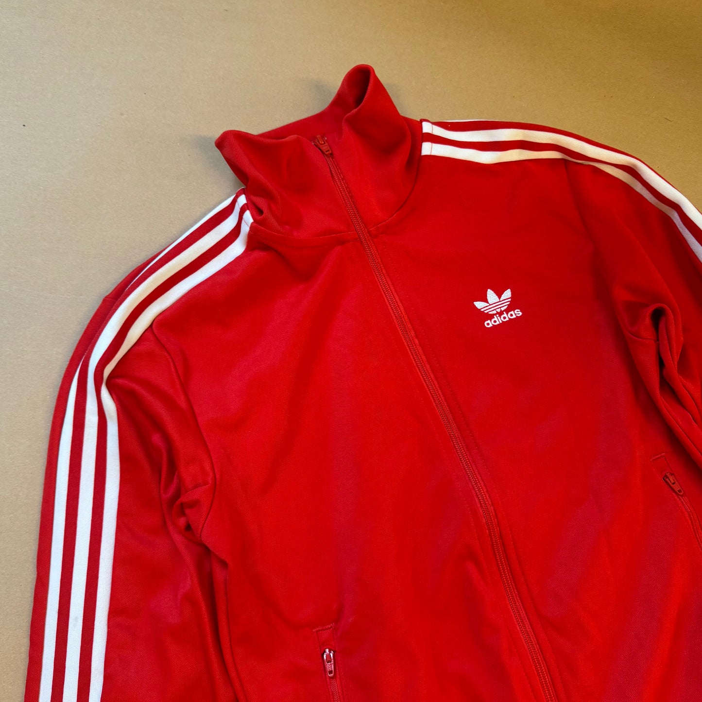 Adidas Y2K red vintage track set (jacket and pants)