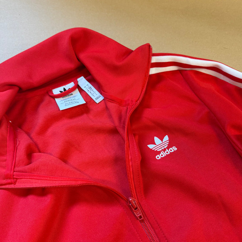 Detailansicht: Sourced limited accessories and clothes Adidas Y2K red vintage track set (jacket and pants) – Logo, Nähte oder Material