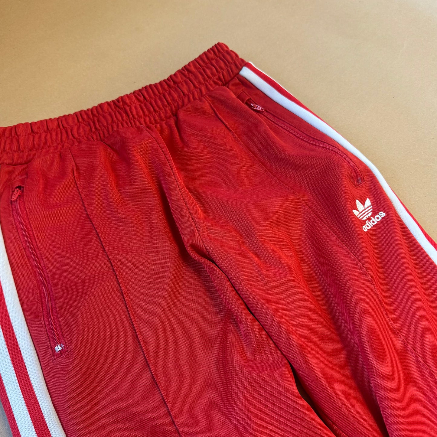 Adidas Y2K red vintage track set (jacket and pants)