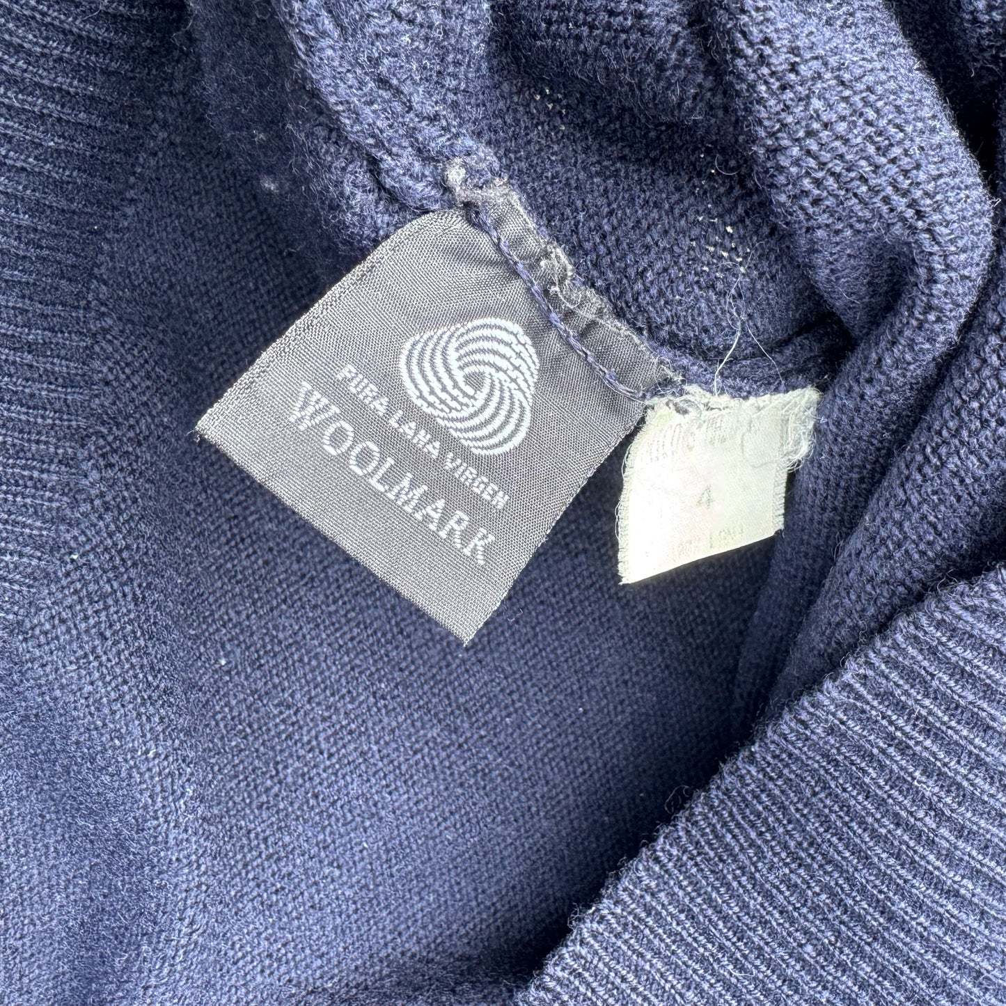 Yves Saint Laurent wool trademark crewneck