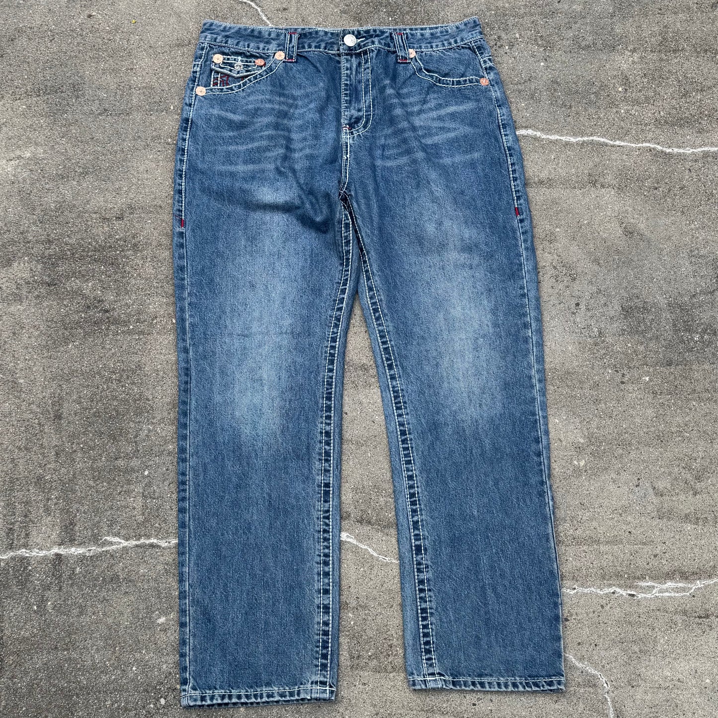 True Religion USA vintage straight jeans