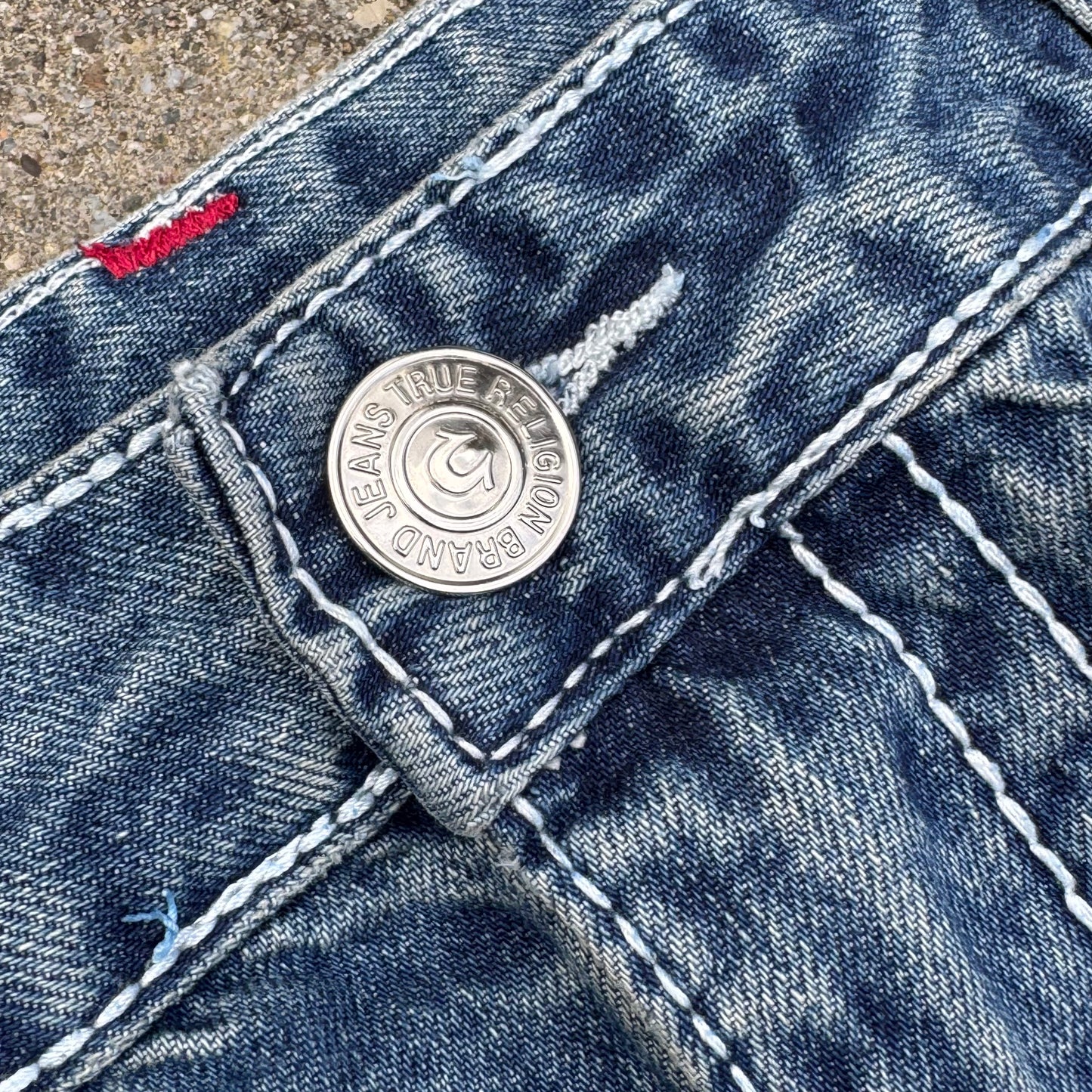True Religion USA vintage straight jeans