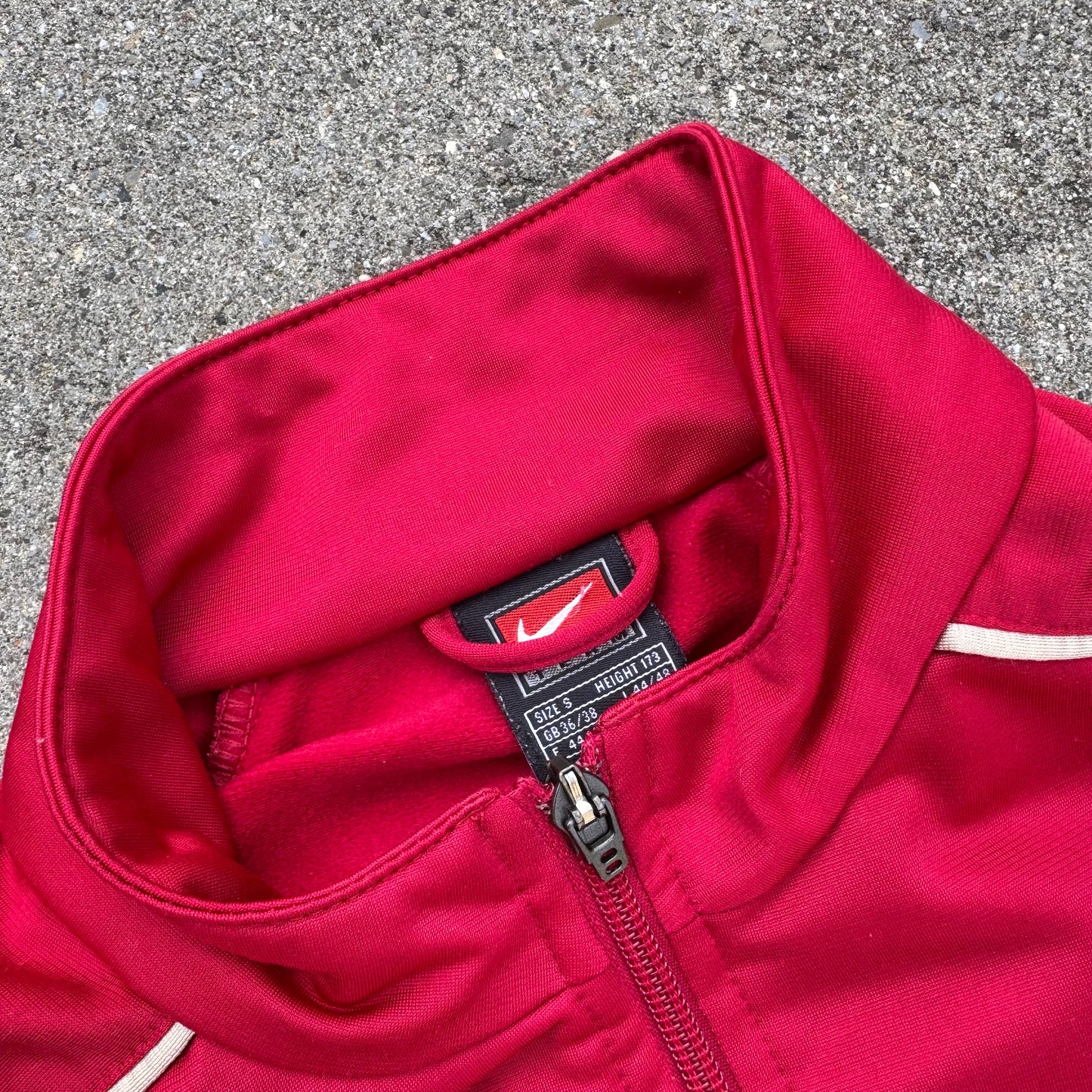 Nike FC Barcelona vintage red track jacket