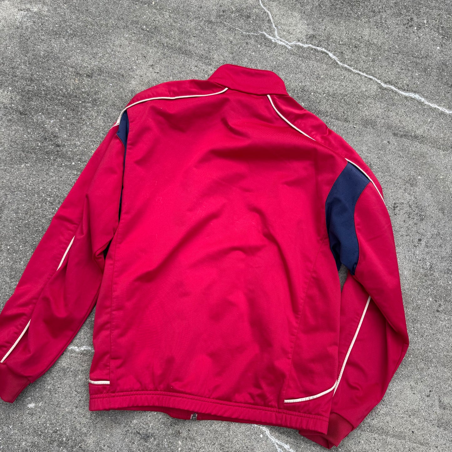 Nike FC Barcelona vintage red track jacket