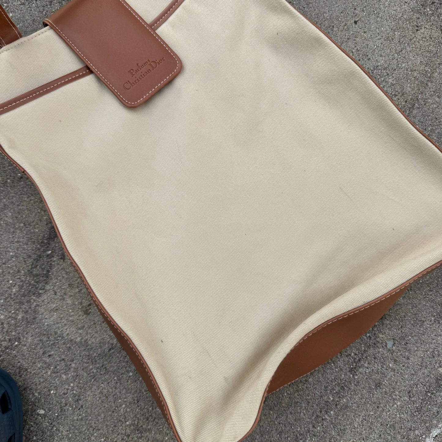 Christian Dior Parfumes vintage tote bag