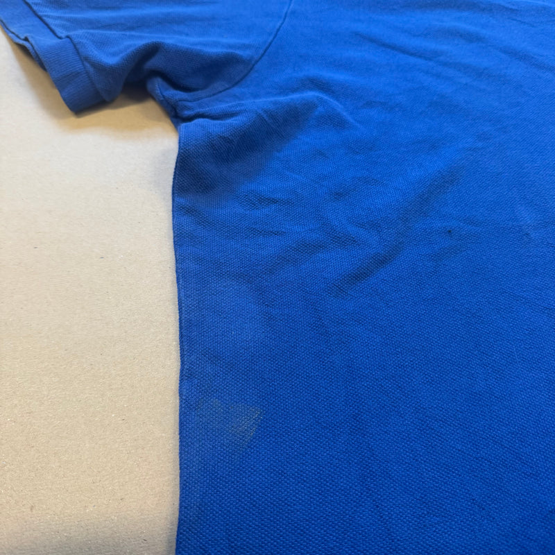 Detailansicht: Sourced limited accessories and clothes Polo Ralph Lauren Big Pony blue poloshirt – Logo, Nähte oder Material