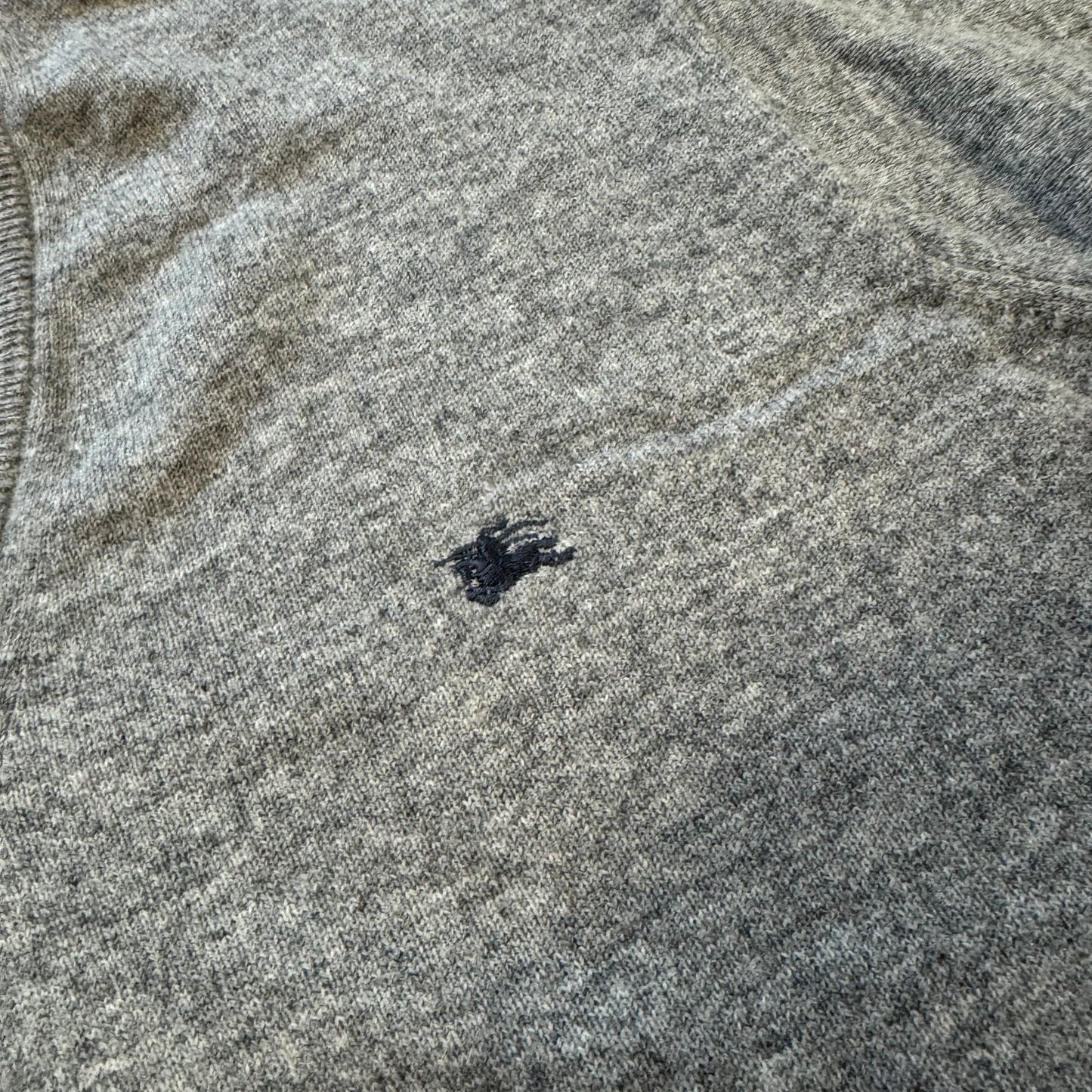Burberry London grey wool sweatshirt