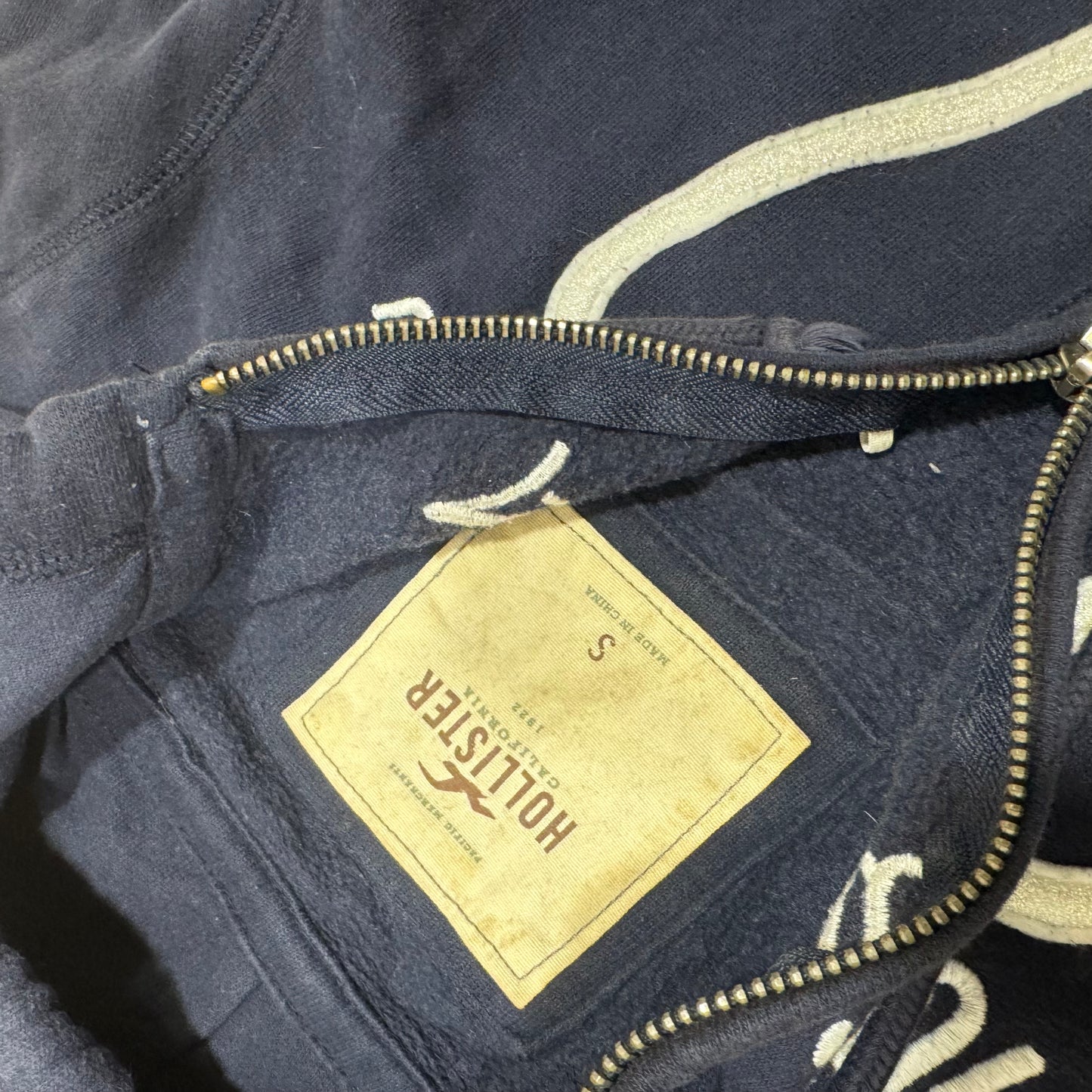 Hollister 22 y2k womens zip hoodie