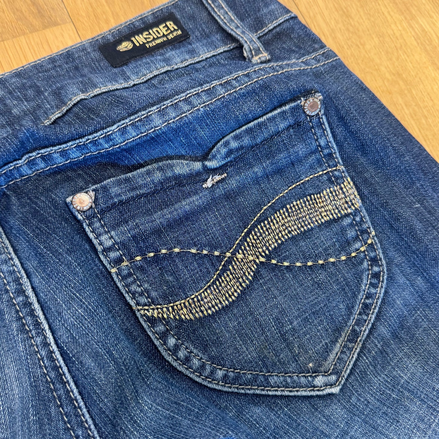 Insider y2k wide leg retro jeans