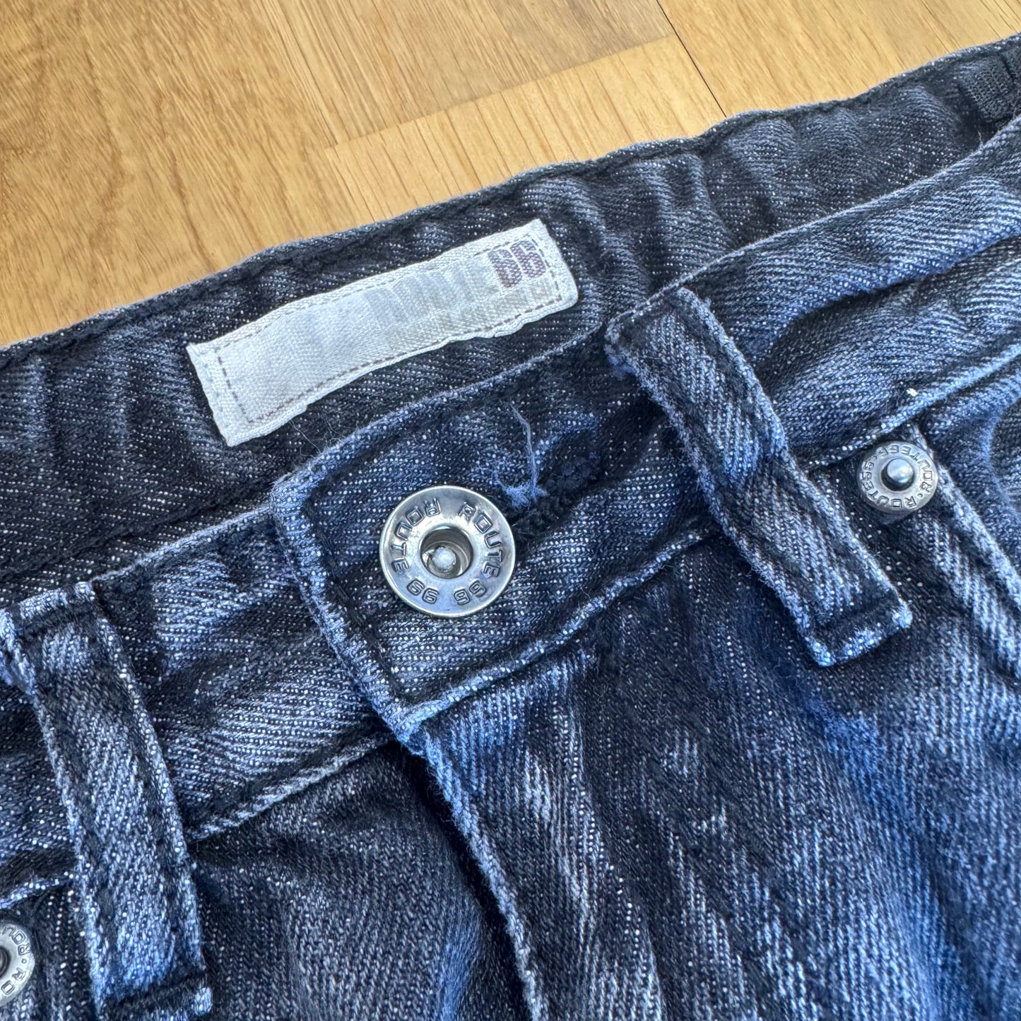 Route 66 y2k high waisted retro jeans