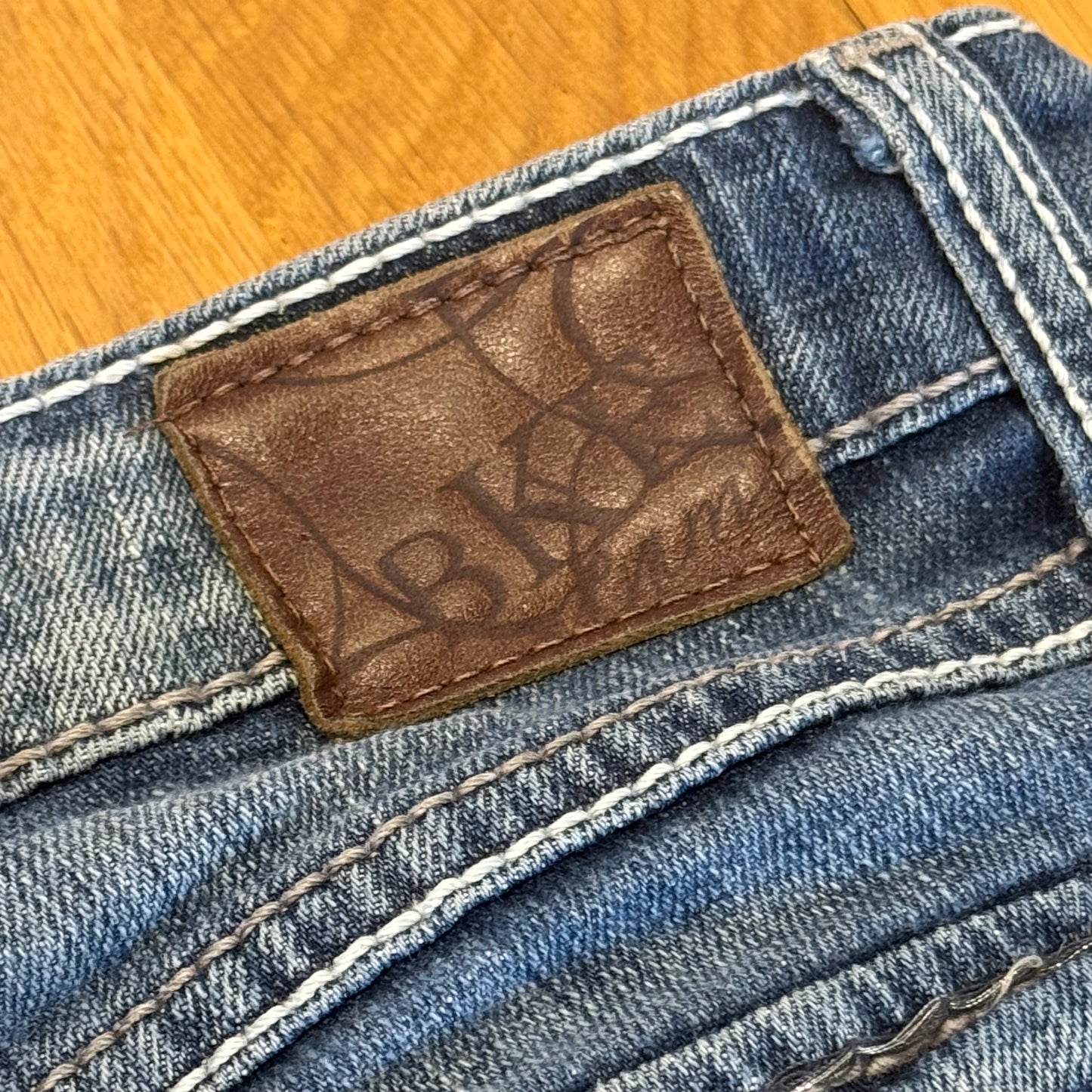 BKE Denim stella boot y2k stonewashed jeans