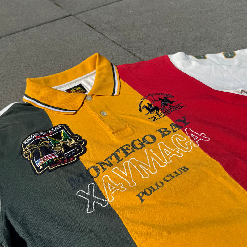 Detailansicht: Sourced limited accessories and clothes La Martina Montenegro Bay poloshirt – Logo, Nähte oder Material