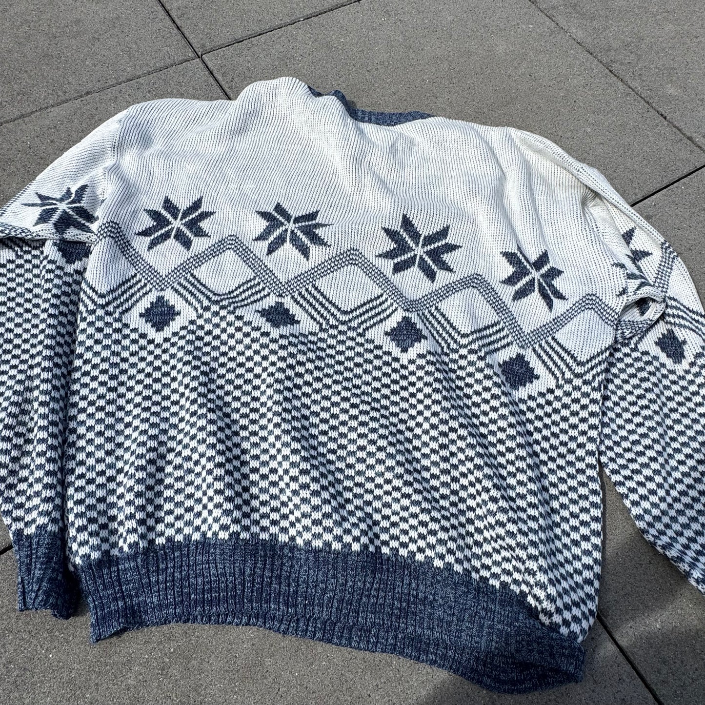 Vintage knitted sweatshirt