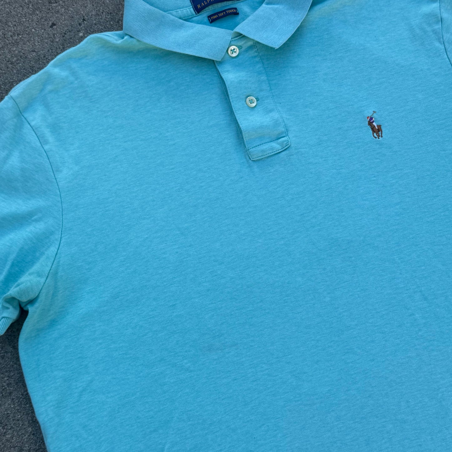 Polo ralph lauren turquoise poloshirt