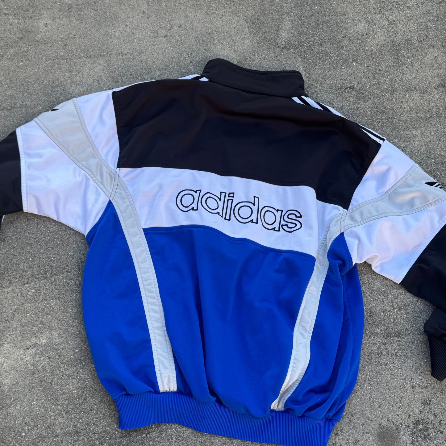 Adidas streetwear 80s retro track jacket