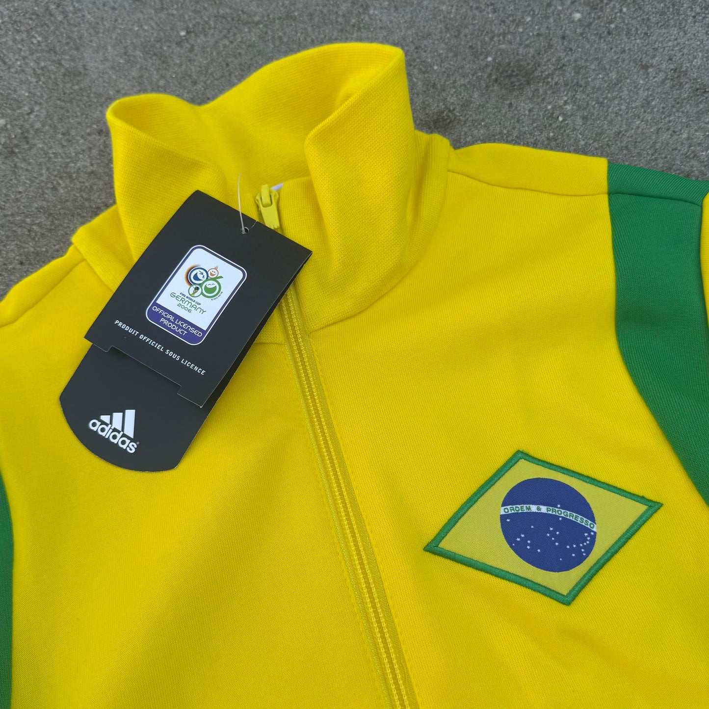 Adidas Brazil Worldcup 2006 track jacket