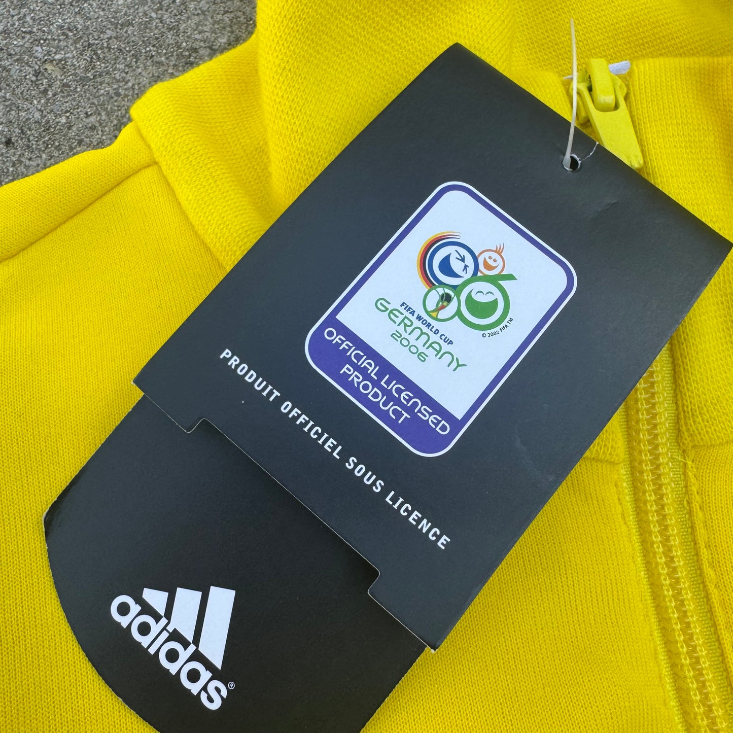 Adidas Brazil Worldcup 2006 track jacket
