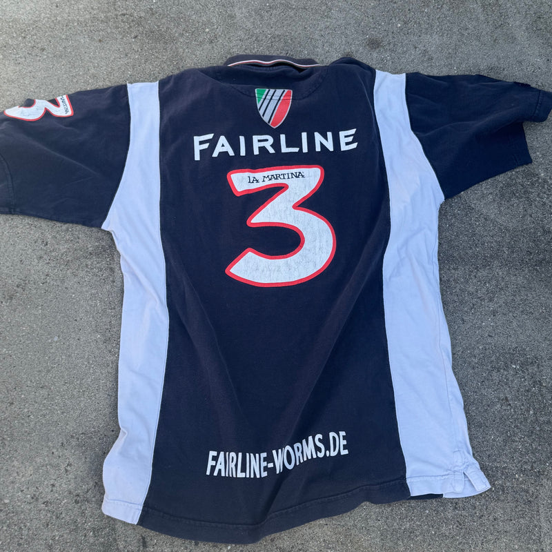 Detailansicht: Sourced limited accessories and clothes La Martina Fairline streetwear poloshirt – Logo, Nähte oder Material
