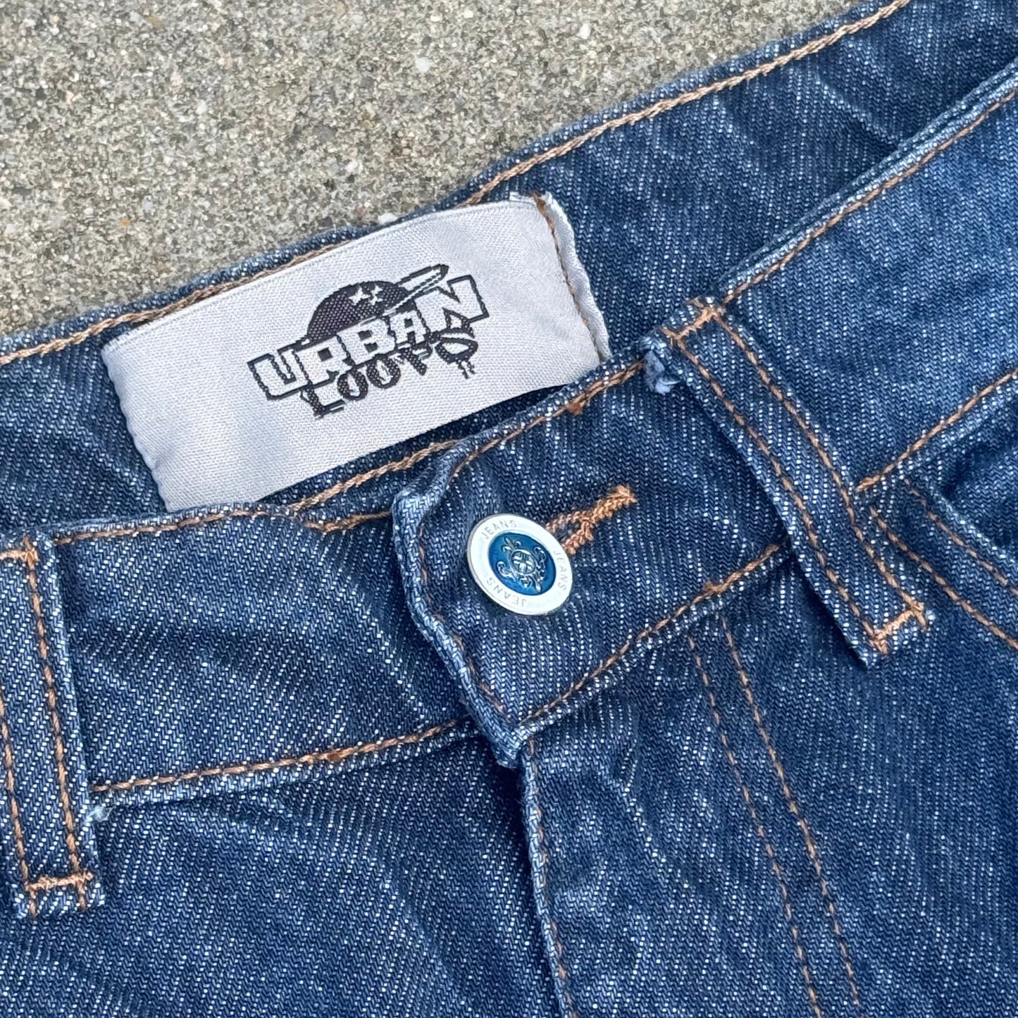 Urban Loop JNCO Japanese embroidered baggy jeans