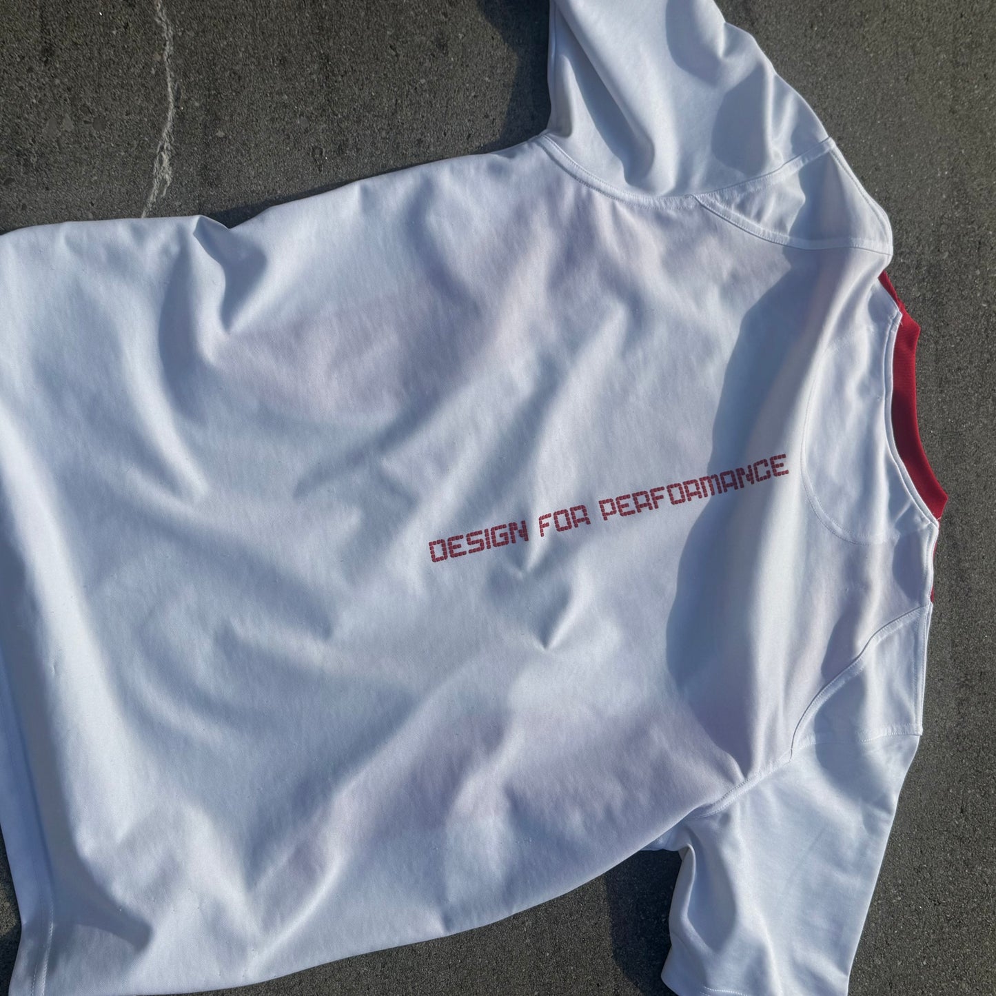 Airness streetwear white sports t-shirt